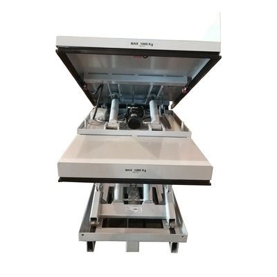 Гидравлический подъемник с ножницами с мини-наклоненным столом для 1 тонны весов и грузоподъемности